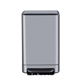 Stainless Steel Large Capacity Kitchen Foot Pedal Trash Can