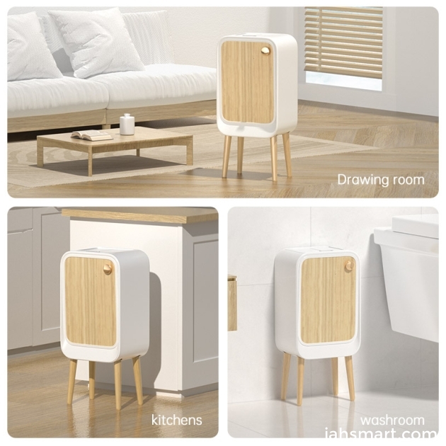 Introducing the Smart Sensor Dual-Opening Trash Can