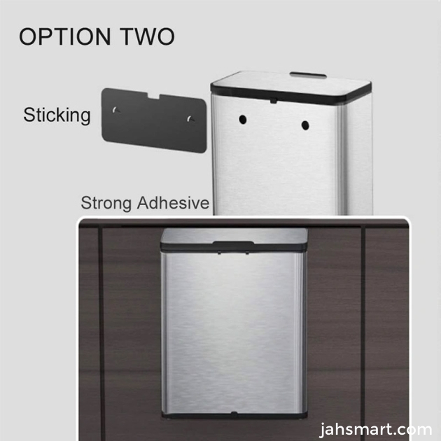 Stainless steel kitchen cabinet wall mounted Garbage Bin