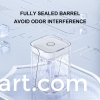 Smart Sensor Trash Can with LED Light Effects