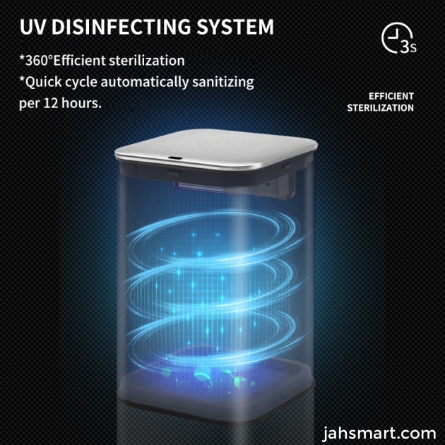 Double-Layer Pull-Out Classified Smart Trash Can