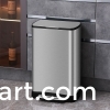 New stainless steel pedal trash can
