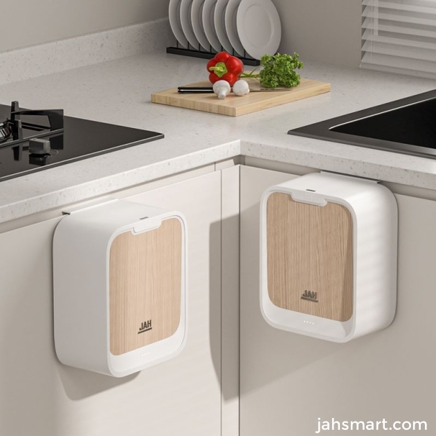 Smart Wall-Mounted Trash Can