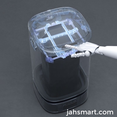 Intelligent trash can makes life simpler and more efficient