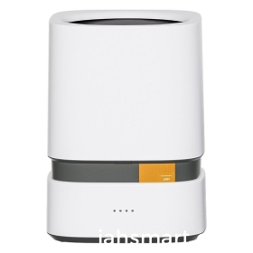 Automatic garbage bag suction wastebasket trash can