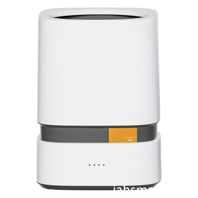 Automatic garbage bag suction wastebasket trash can