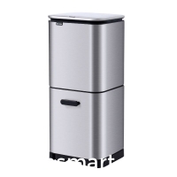 Double-Layer Pull-Out Classified Smart Trash Can