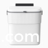 Slide Cover Wall-Mounted Automatic Trash Can