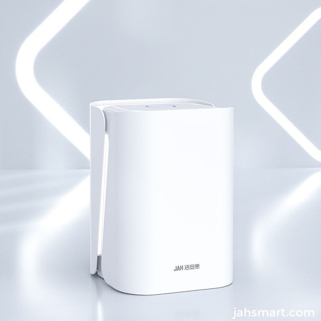 Smart Sensor Trash Can with LED Light Effects