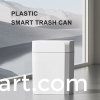 Plastic sensing intelligent garbage bin