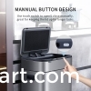 Stainless steel kitchen sensor garbage bin