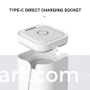 Smart Sensor Trash Can with LED Light Effects