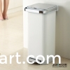 Stainless steel waterproof automatic packing foot trash can 3