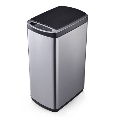 Rectangle Butterfly Open Trash Can