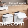 Slide Cover Wall-Mounted Automatic Trash Can