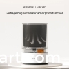 Automatic garbage bag suction wastebasket trash can