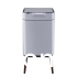 High footed double bucket hand press trash can