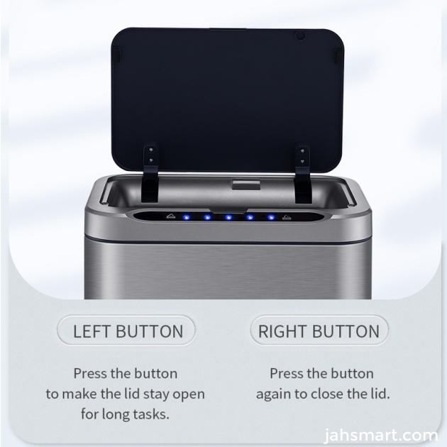 ​Smart Sensor High-Leg Trash Can