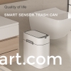 Plastic Smart Sensor Trash Bin