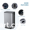 Stainless Steel Large Capacity Kitchen Foot Pedal Trash Can