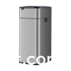Stainless steel medium-sized bidirectional open lid intelligent sensing garbage bin