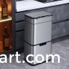 Stainless steel double-layer classification intelligent garbage bin
