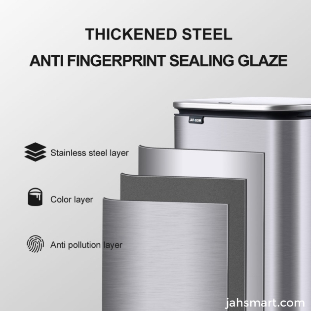 Double-Layer Pull-Out Classified Smart Trash Can