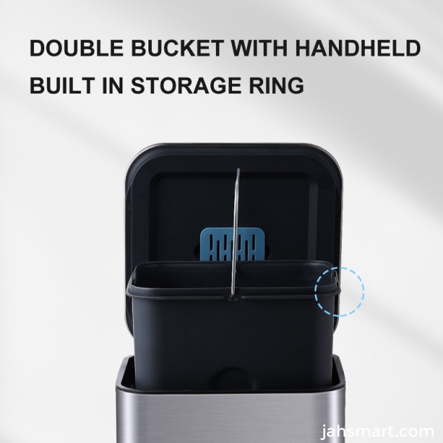 Double-Layer Pull-Out Classified Smart Trash Can