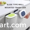 The Sliding Cover Wall-Mounted Trash Can